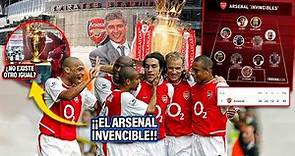 ¡La INCREÍBLE HISTORIA del Arsenal que quedó CAMPEÓN SIN PERDER un solo partido!