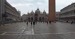 Venezia, Mose operativo: piazza San Marco asciutta