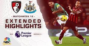 Bournemouth v. Newcastle United | PREMIER LEAGUE HIGHLIGHTS | 11/11/2023 | NBC Sports