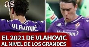 Así ha sido el año de Dusan Vlahovic en datos: los 21 goles que gustan a Atleti y City | Diario AS