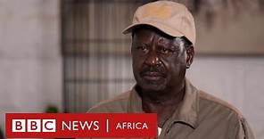 Raila Odinga on anti-government protests in Kenya - BBC Africa