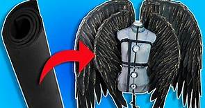 How to Make Dark Angel Wings...sort of