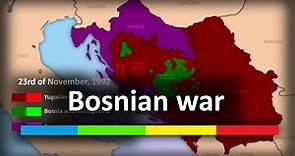 «Bosnian War» | Every week