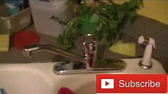How to Changing The Kitchen FAUCET Step by Step Instructions