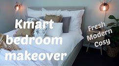 Kmart bedroom make over | BUDGET ROOM STYLING