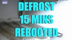 Very fast freezer defrost rebooted