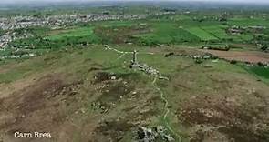 Aerial views of North Cornwall