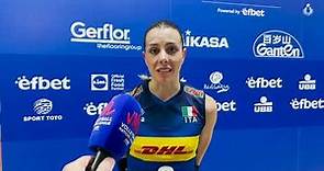 Volleyball Nations League W: Alessia Gennari al termine di Italia - Polonia 3-1