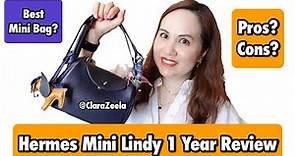 Hermes Mini Lindy 1 Year Review | Best Mini Bag