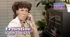Ernestine Calls the CIA | Rowan & Martin's Laugh-In | George Schlatter