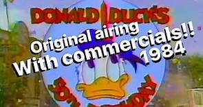 Donald Duck's 50th Birthday Disney Special - CBS 1984 VHS ORIGINAL TV RECORDING WITH COMMERCIALS!!