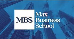 Welcome To Max Business School