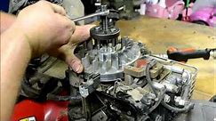 BRIGGS AND STRATTON LAWN MOWER ENGINE REPAIR : HOW TO DIAGNOSE AND REPAIR A BROKEN FLYWHEEL KEY