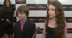 Chandler Canterbury & Lara Robinson - Knowing NY Premiere Interview 1