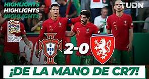 HIGHLIGHTS | Portugal 2-0 República Checa | UEFA Nations League 2022 - J3 | TUDN