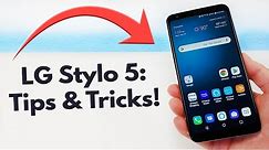 LG Stylo 5 - Tips and Tricks! (Hidden Features)