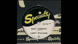 Larry Williams Bony Moronie 78 rpm!