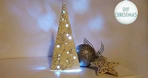 DIY: Albero di Natale luminoso 🎄 Fai da te 🎄 Christmas Tree