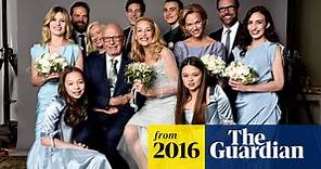 Jerry Hall tweets photo of her 'beautiful family' at Rupert Murdoch wedding