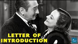 Letter of Introduction (1938) | Comedy Drama | Adolphe Menjou, Andrea Leeds, George Murphy