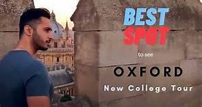 Best view of Oxford University | New College campus tour