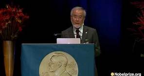 Nobel lecture: Yoshinori Ohsumi, Nobel Laureate in Physiology or Medicine 2016