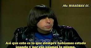 Entrevista a Johnny Ramone y Joey Ramone. (Subtitulado en Español.)