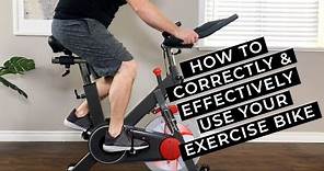 How to Correctly & Effectively Use Your Exercise Bike