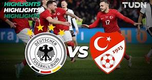 Alemania 2-3 Turquía - HIGHLIGHTS | Amistoso Internacional | TUDN