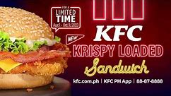 NEW KFC Krispy Loaded Sandwich
