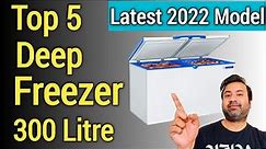 Best Deep Freezer 300 litre | Best Deep Freezer India 2022 | Best Chest Freezer 2022