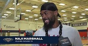 Naji Marshall talks Pelicans defense, ball movement | New Orleans Pelicans