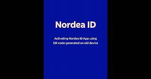 How to set up the Nordea ID app using a QR code | Nordea Pankki