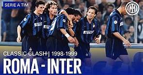 CLASSIC CLASH | ROMA 4-5 INTER 1998/99 | EXTENDED HIGHLIGHTS ⚽⚫🔵