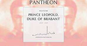 Prince Leopold, Duke of Brabant Biography - Belgian prince (1859–1869)