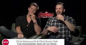 Chris Hemsworth & Chris Evans Chat THE AVENGERS: AGE OF ULTRON