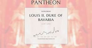 Louis II, Duke of Bavaria Biography