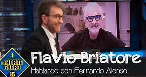 Flavio Briatore desvela su primera conversación con Fernando Alonso - El Hormiguero