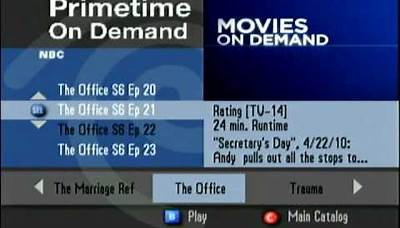 Time Warner Cable Video on Demand - SARA vs Navigator