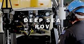 Deep sea Remote Operated Vehicle (ROV)