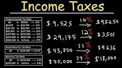 How To Calculate Federal Income Taxes - Social Security & Medicare Included