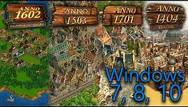 TUTORIAL: Anno 1602, 1503, 1701 und 1404 auf Windows 7, 8 und 10
