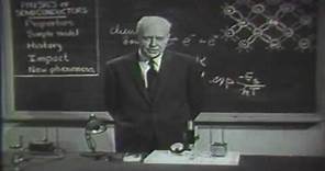 AT&T Archives: Dr. Walter Brattain on Semiconductor Physics