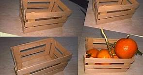 Mini cassettina di legno con gli abbassalingua