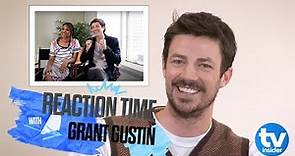 Grant Gustin watches one of his first THE FLASH interviews | TV Insider