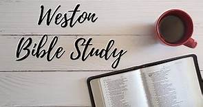 Weston Bible Study Mark 15