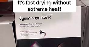 💆🏻‍♀️ Dyson Supersonic Hair Dryer at Costco! This amazing hair dryer is for different hair types! It’s fast drying without extreme heat! It includes five attachments. $429.99! #dysonsupersonic #hairdryer #costco