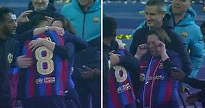 Las lágrimas de Pedri y su familia tras la Supercopa: ¡pura emoción!