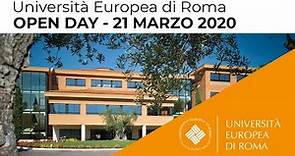 Open day Università Europea di Roma