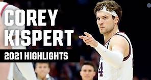 Corey Kispert 2021 NCAA tournament highlights